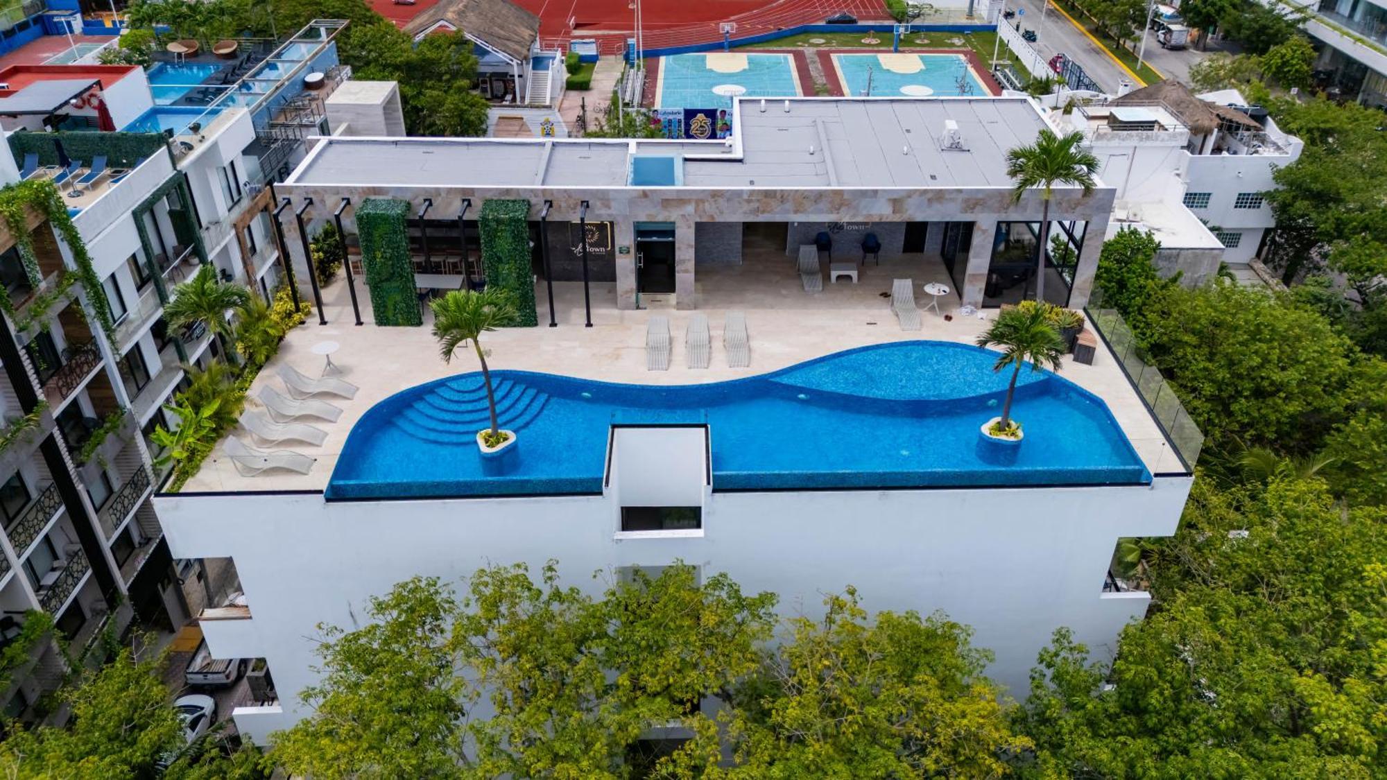 Menesse Liltowm Rooftop Con Vista Al Mar Apartamento Playa del Carmen